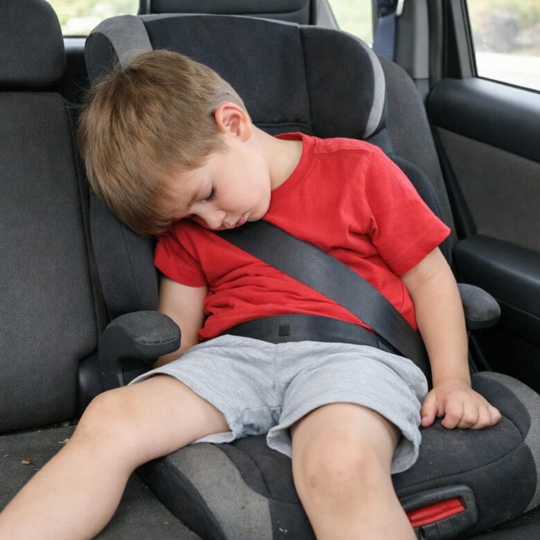 The Hidden Dangers of Letting Children Sleep Incorrectly in Cars