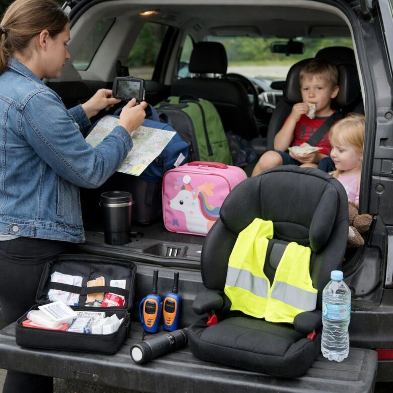 Smart Road Trip Safety Tips for Parents Traveling Alone With Children