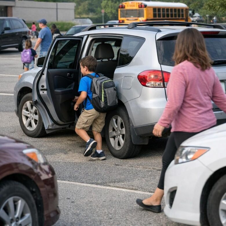 School Drop-Off Safety Mistakes That Cause Most Parking Lot Accidents