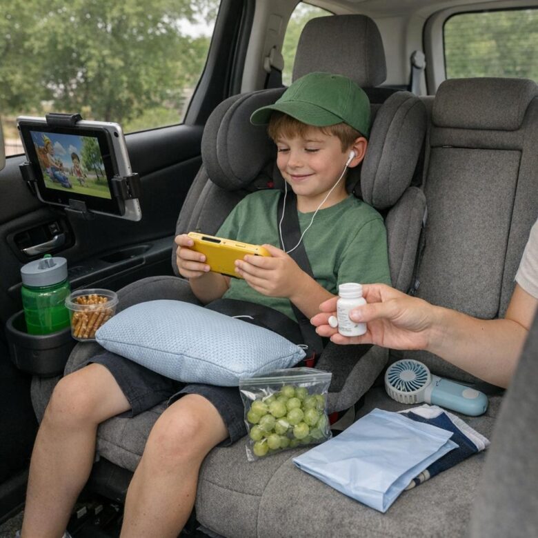 How to Prevent Motion Sickness in Kids During Long Drives